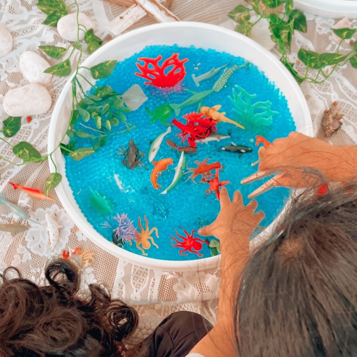 Ocean Wonders - Water Bead Sensory Tray Set