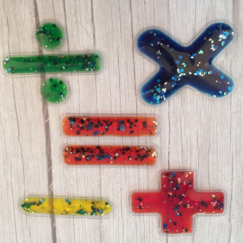 Sparkly Squidgy Math Symbols