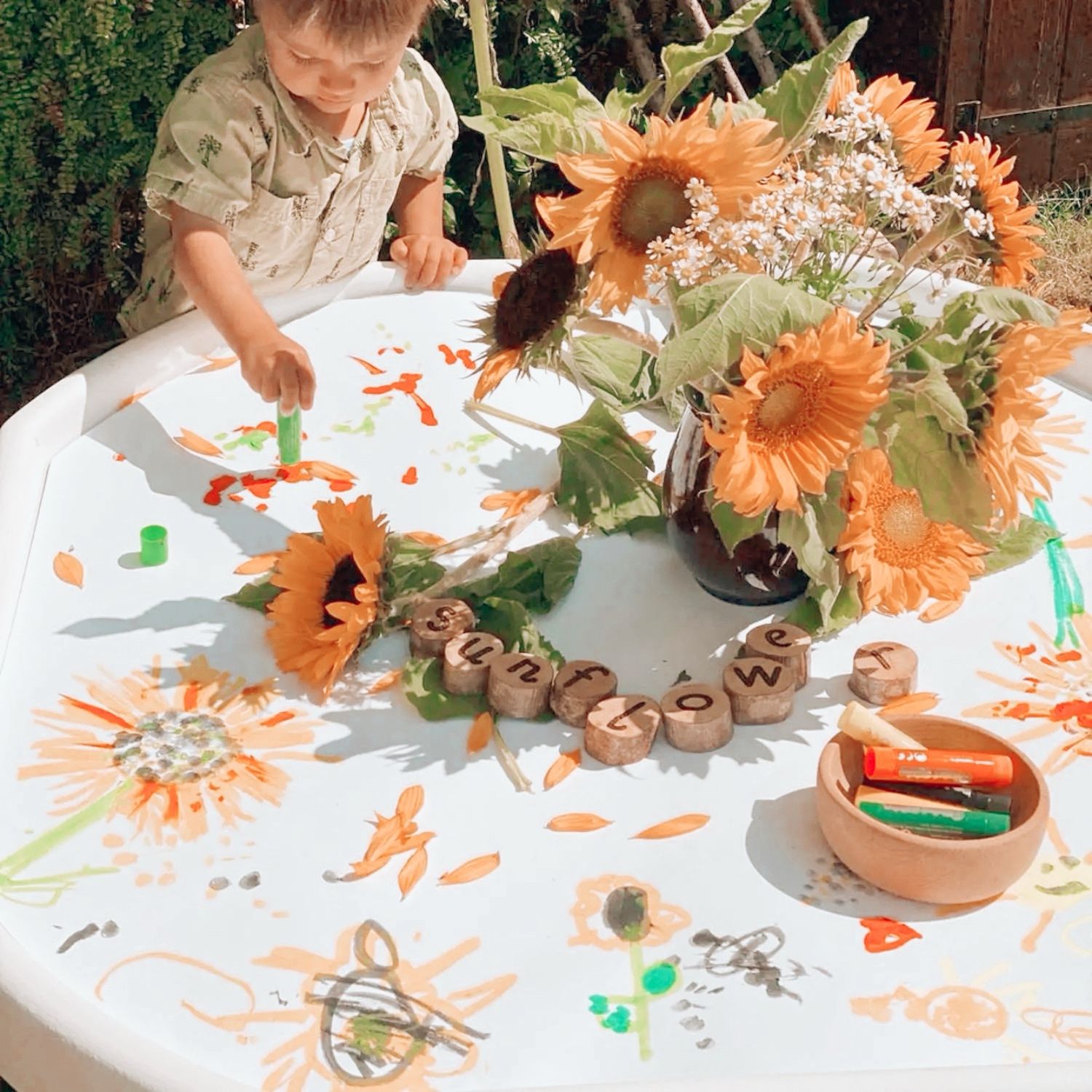 Large Sensory Tuff Tray (100cm)  - White