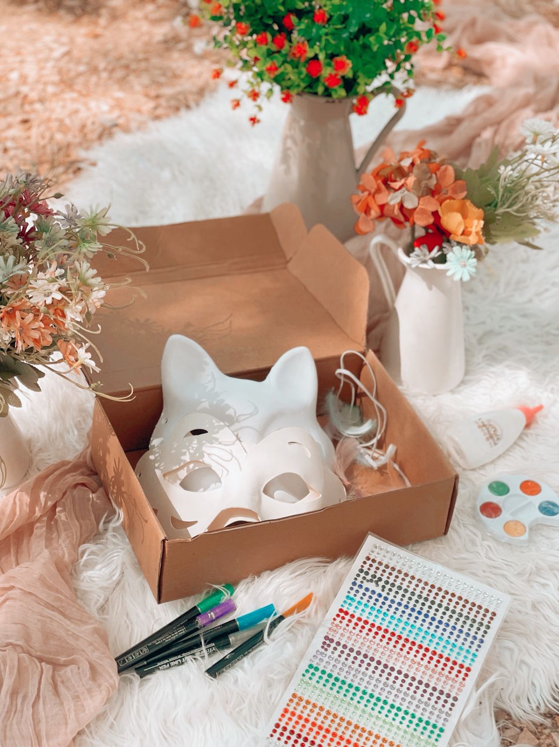 Creative Mask-Making Activity Box