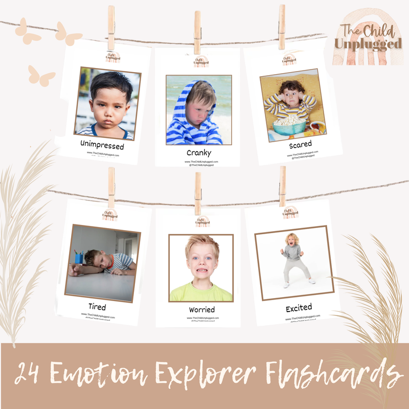 Emotion Explorer Flash Cards