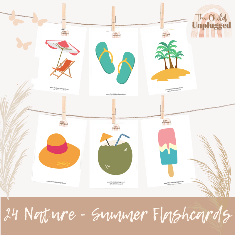 Downloads: Sunny Days Learning Cards-3 Pages