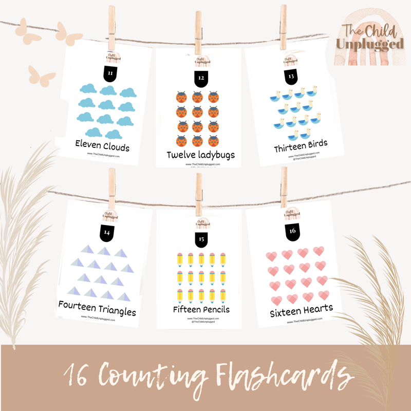 Downloads: Count &amp; Learn Cards-8 pages