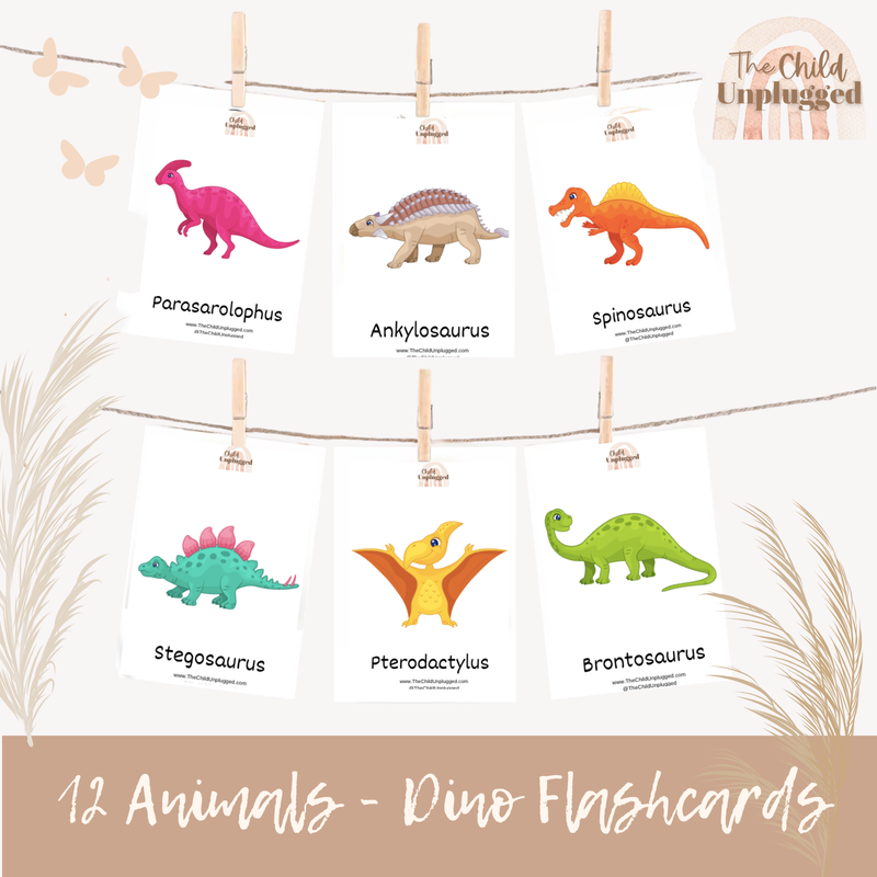 Downloads: Jurassic Journey Dinosaur Cards-2 Pages