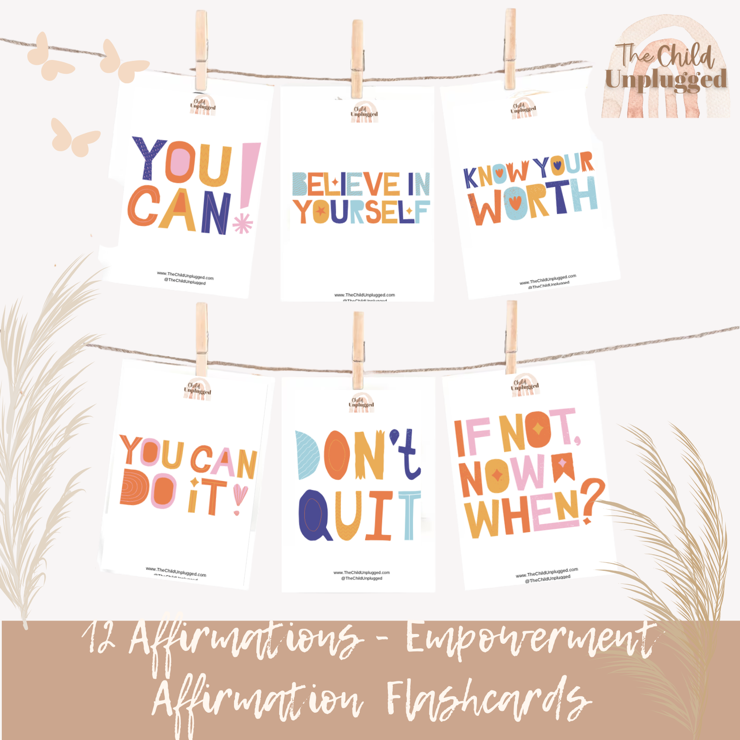 Empowerment Affirmation Cards