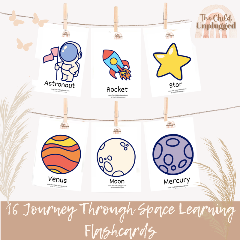 Downloads: Journey Through Space Learning Cards-2 Pages