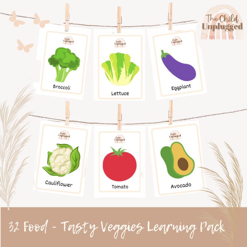 Downloads: Tasty Veggies Learning Pack-4 Pages