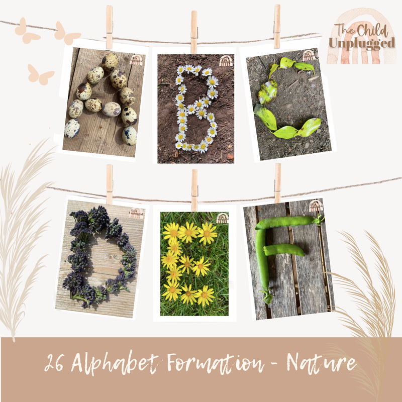 Alphabet Formation - Nature