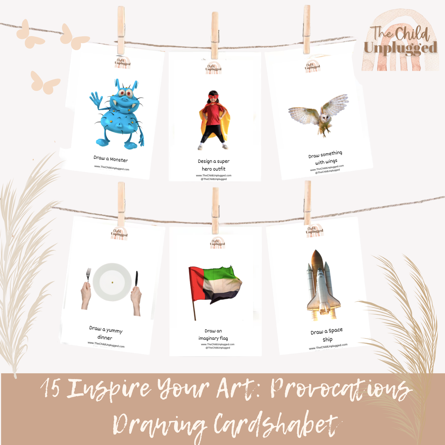 Download:  Inspire Your Art: Provocations Drawing Cards