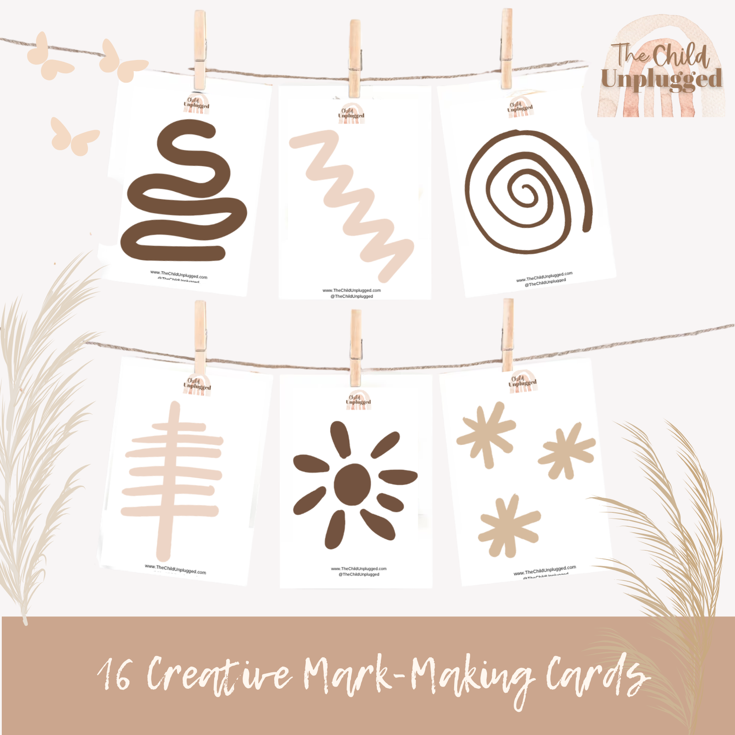 Download: Creative Mark-Making Cards-7 Pages
