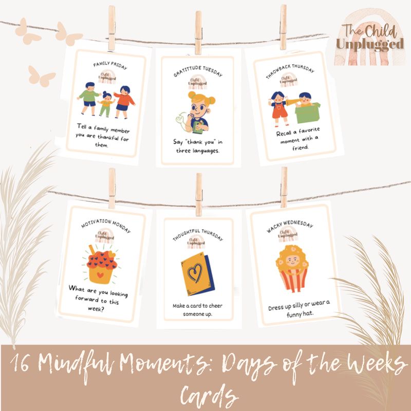 Downloads: Mindful Moments: Days of the Week