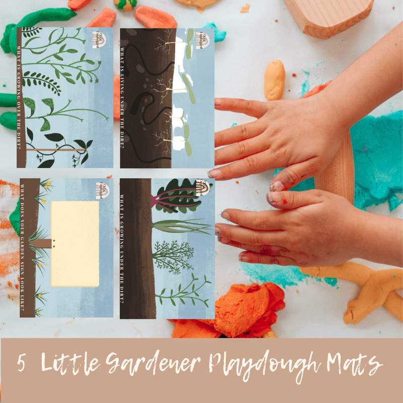 Little Gardener Playdough Mats