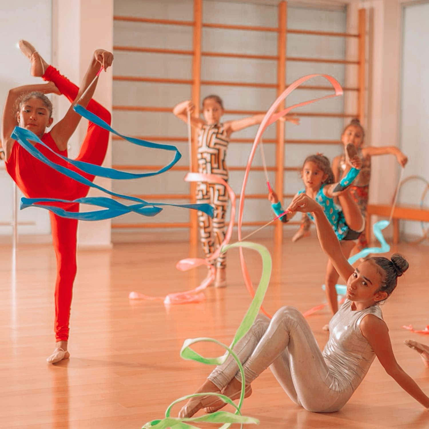 Gymnastics Ribbons - Pack of 8