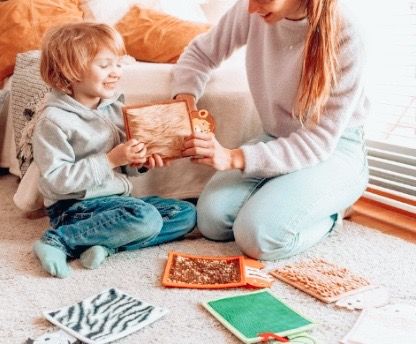 Sensory Zoo Mats - Pack of 6