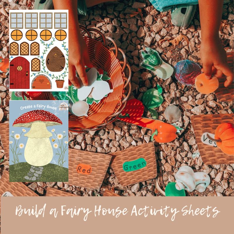 Downloads: Children&#39;s Activity Sheets -Build a Fairy House Activity-3 Activities