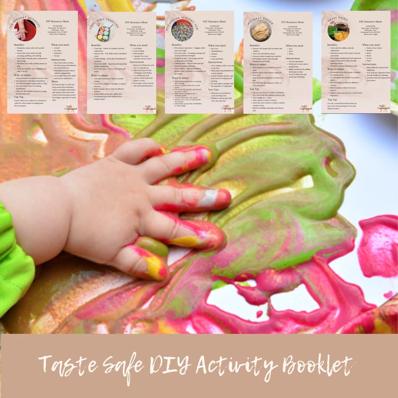 Downloads: Adult&#39;s Activity Books - Tummy-Friendly Play (33 pages)