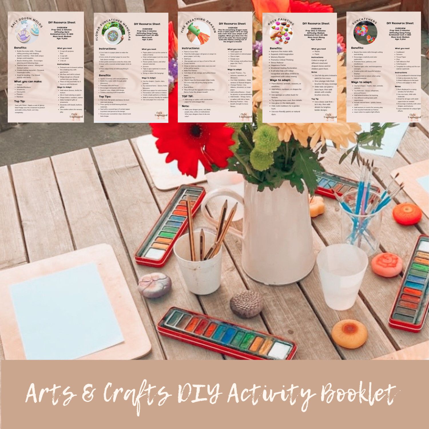 Downloads: Adult&#39;s Activity Books - The Little Crafters Collection (40 pages)