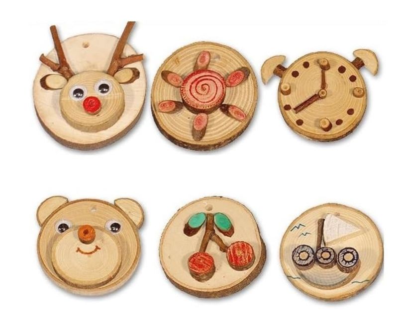 Nature DIY - Wood Art &amp; Craft Set..