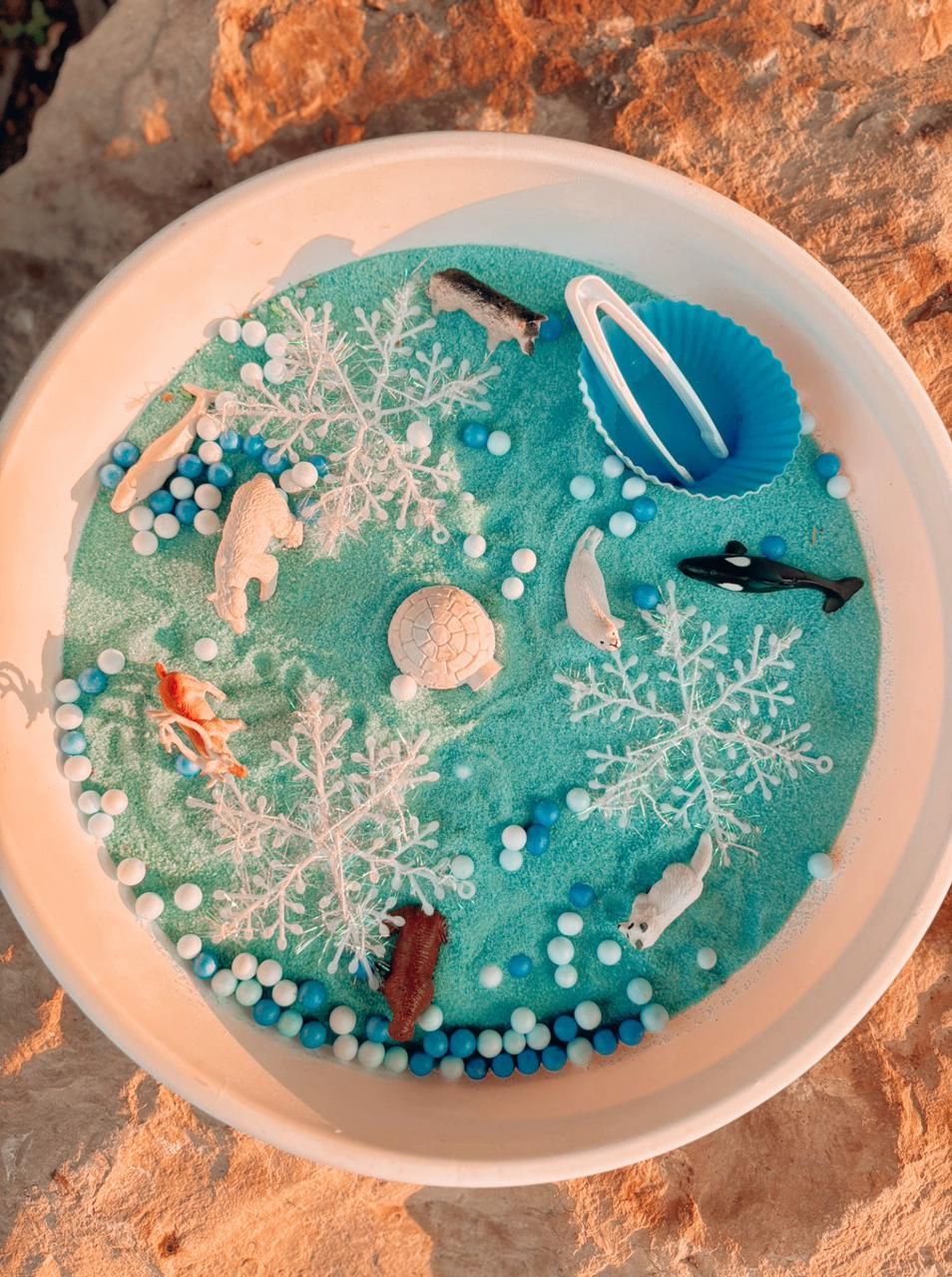 Winter Wonderland Sensory Tray Set