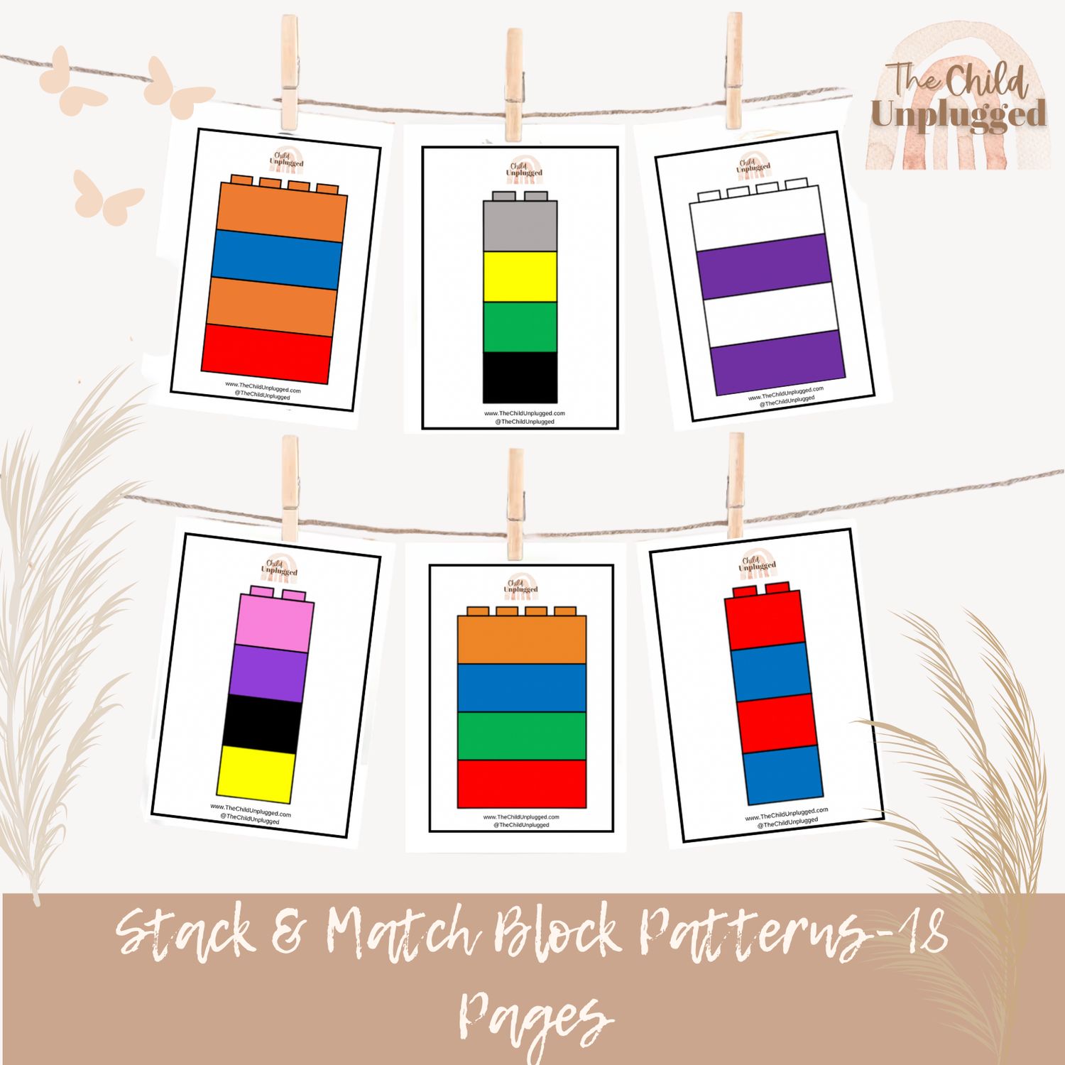 Downloads: Stack &amp; Match Block Patterns-18 Pages