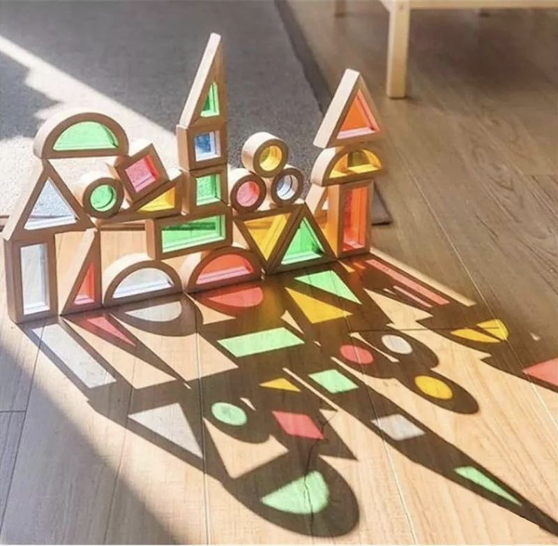 Rainbow Light Sensory Blocks