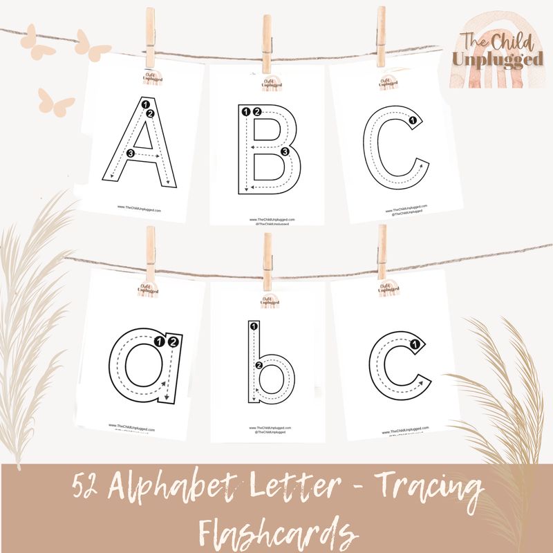 Alphabet Tracing (Upper &amp; Lower Case)