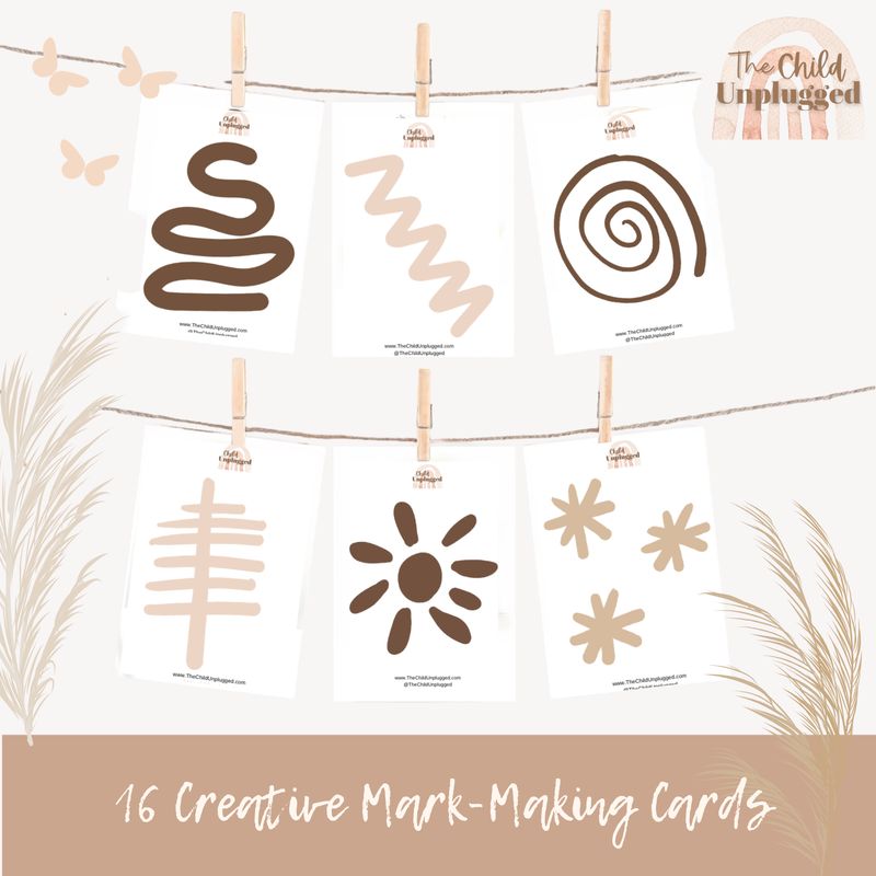 Download: Creative Mark-Making Cards-7 Pages
