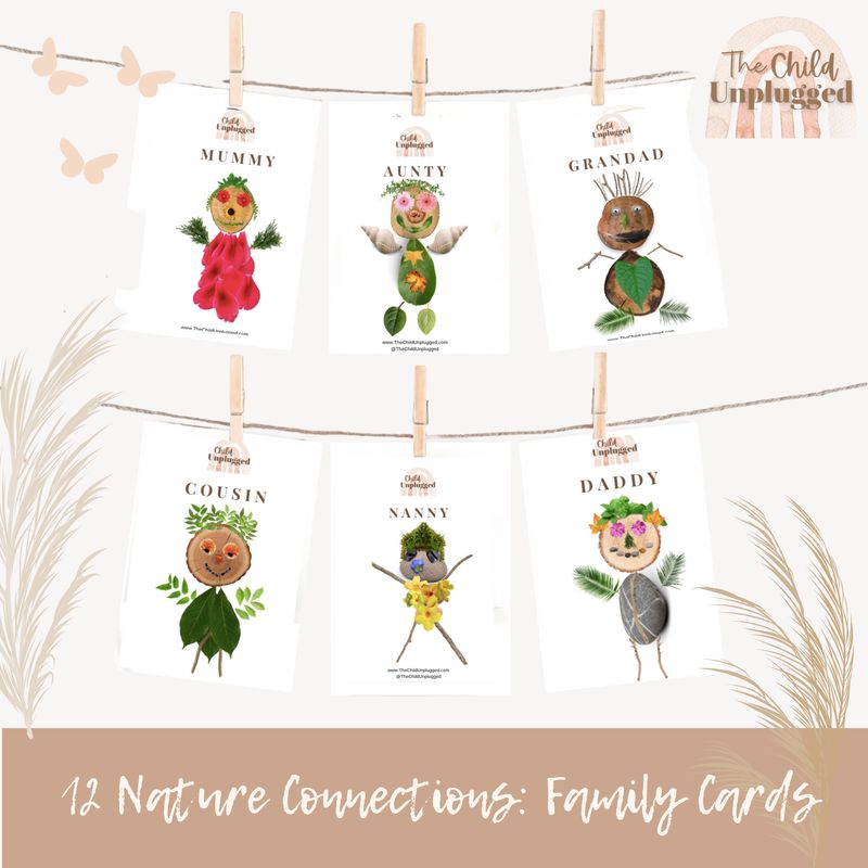 Nature Connections: Family Cards