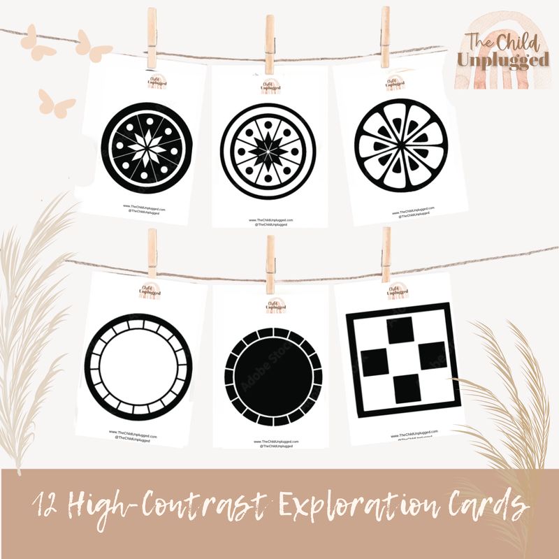 Download: High-Contrast Exploration Card-6 Pages