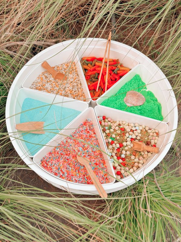 6-World Sensory Tray-Sensory tray with bases