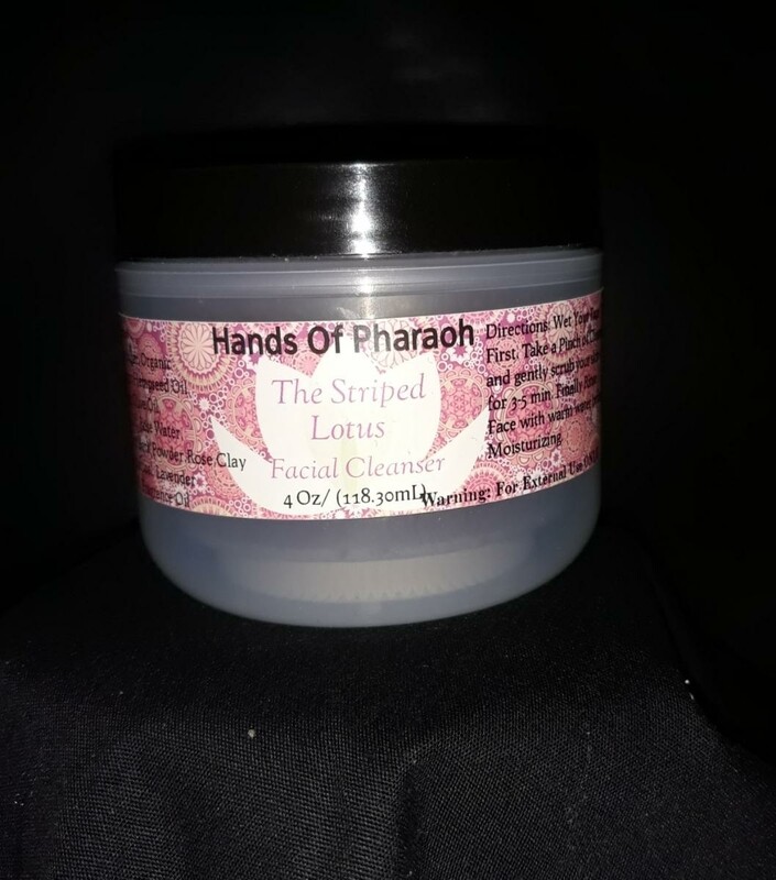 The Striped Lotus  Facial Cleanser