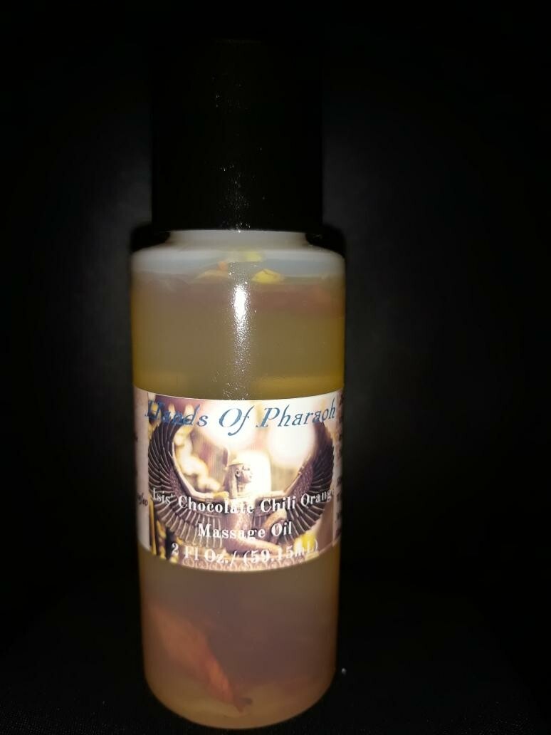 Isis' Chocolate Chili Orange Massage Oil