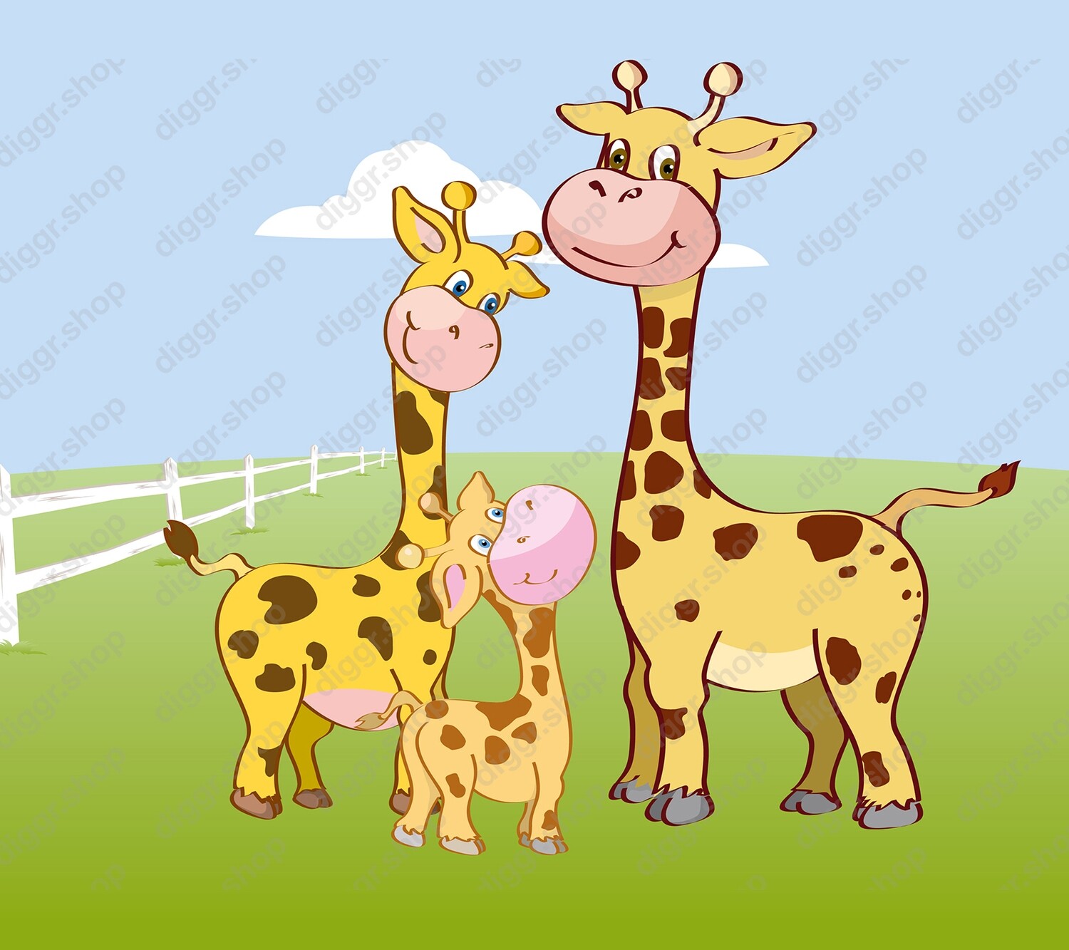 Geboortekaartje Giraffen (317)