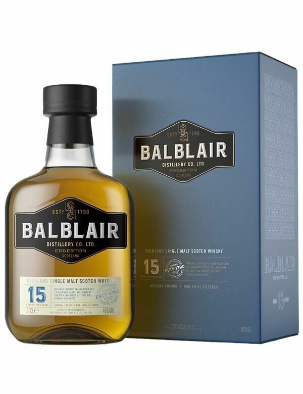 Balblair 15 years 46% 70CL