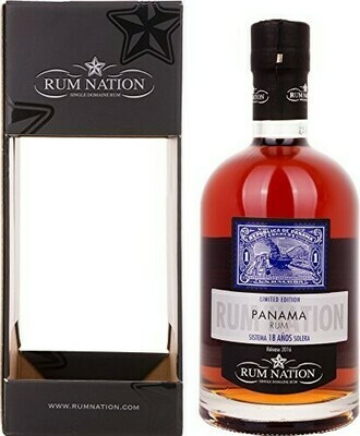 Rum Nation Panama 18 Years 40% 70CL