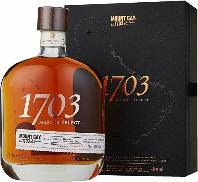 Mount Gay 1703 Master Selection 43% 70CL