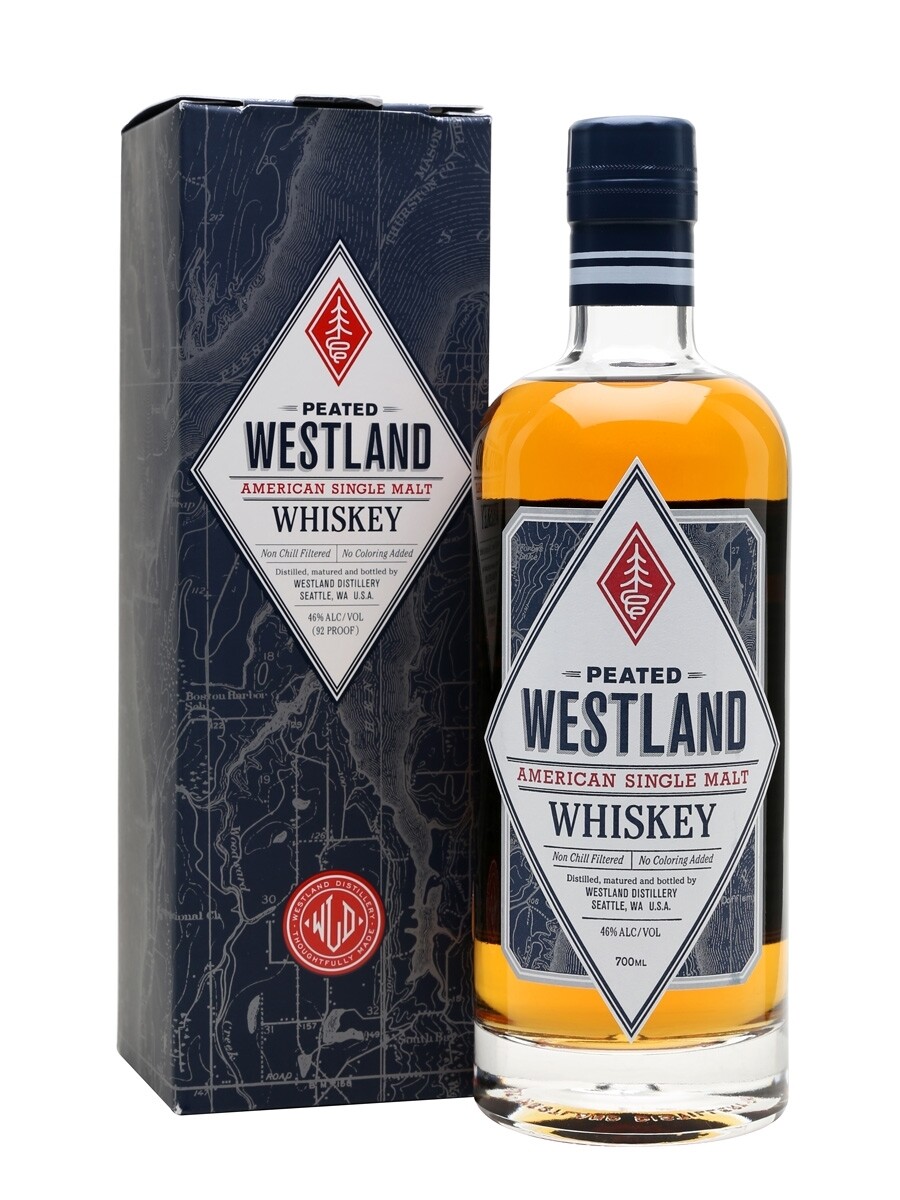 Westland Peated Whiskey 46% 70CL