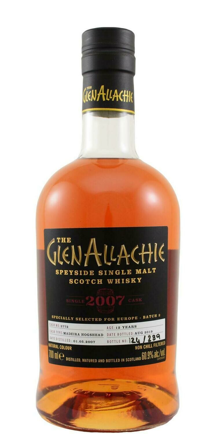 GlenAllachie Single Cask Madeira 12 Years 60.9% 70CL