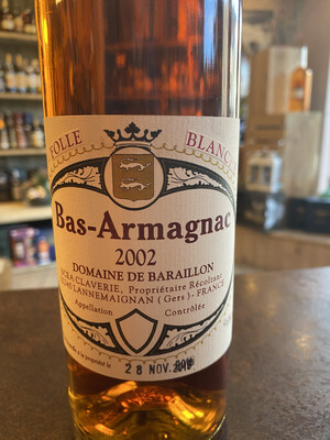 Bas-Armagnac 2002 Folle Blanche 46% 70cl