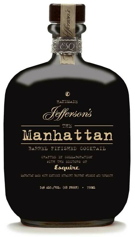 Jefferson's The Manhattan Barrel Finished Coctail 34% 70CL