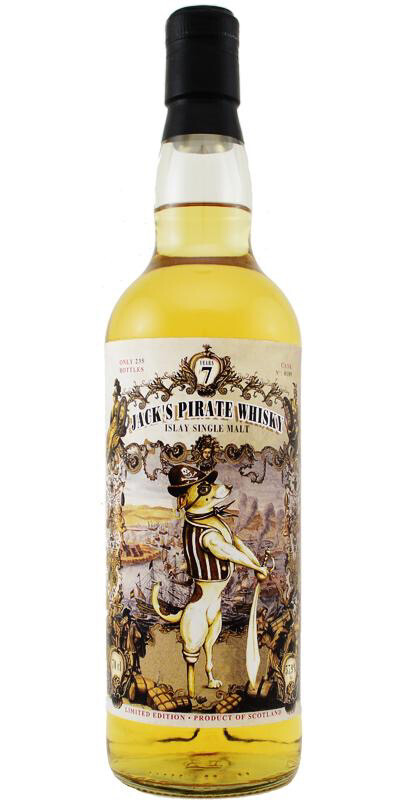 Jack’s Pirate Whisky 7 Years Islay Single Malt 57,9% 70CL