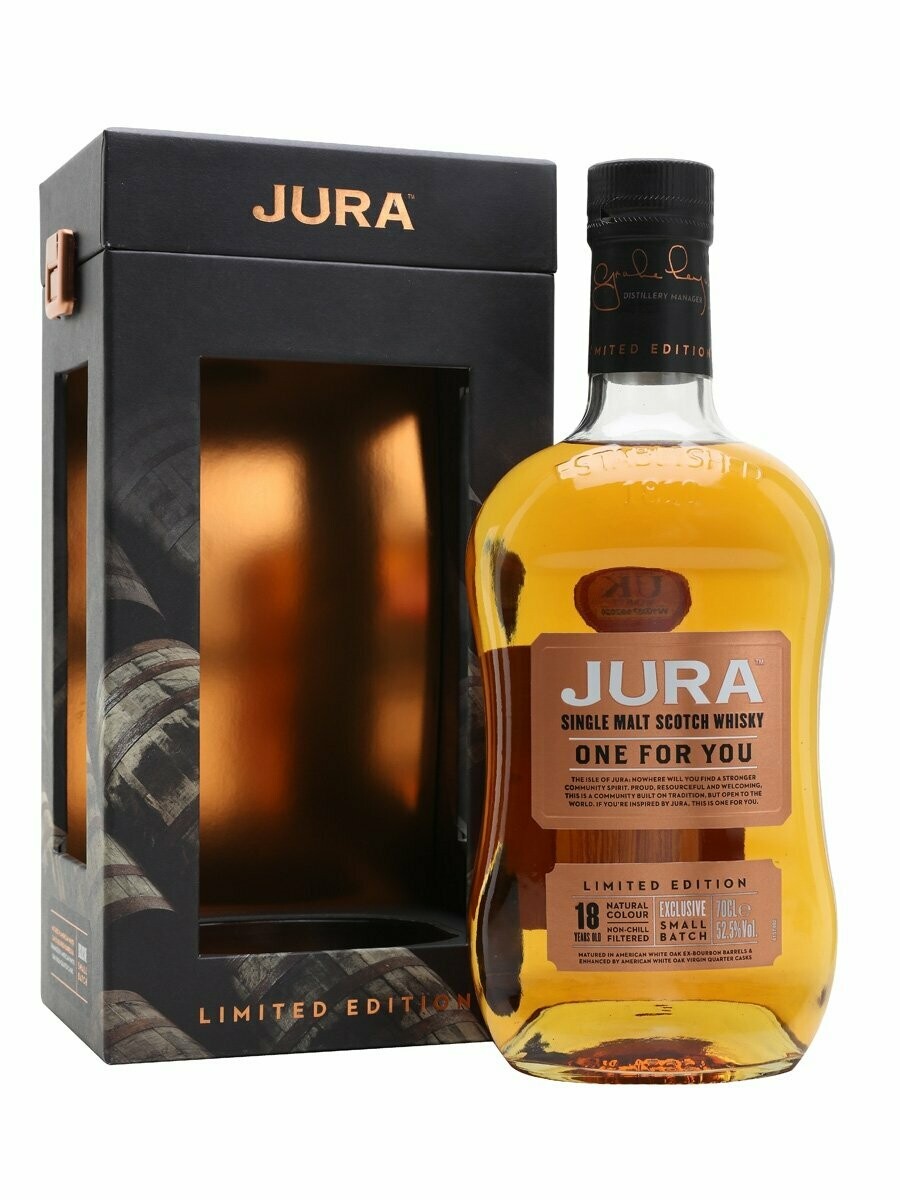 Jura On For You 18 Years 52.5% 70CL