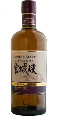 Miyagikyo Rum Wood Finish 2017 46% 70CL
