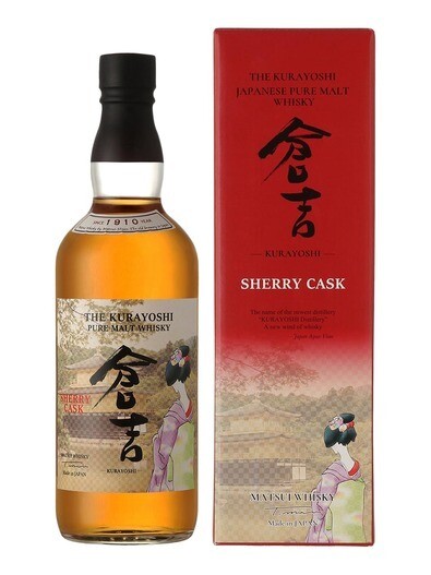 The Kurayoshi Pure Malt Sherry Cask 43% 70CL