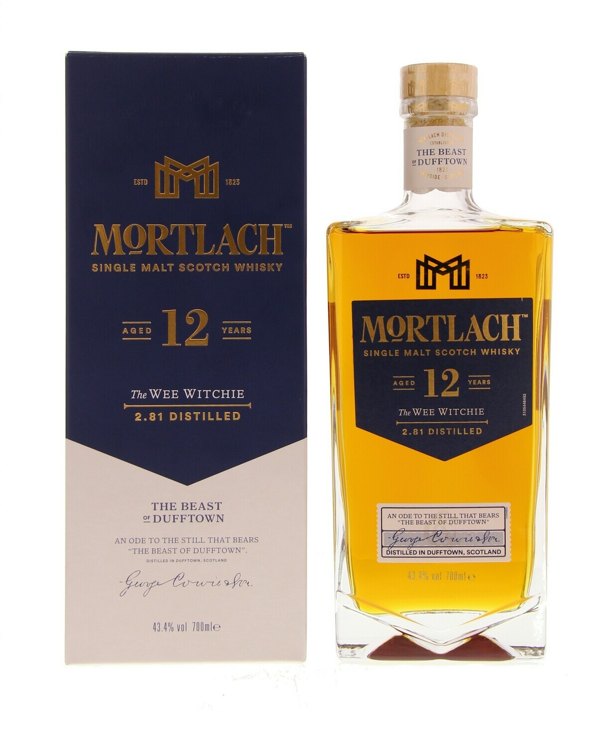 Mortlach 12 Years 43.4% 70CL