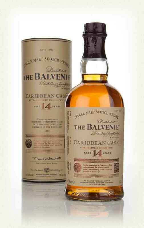 Balvenie 14 Years Old Caribbean Cask 43% 70CL
