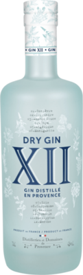 XII Dry Gin (Provonce) 42% 70CL
