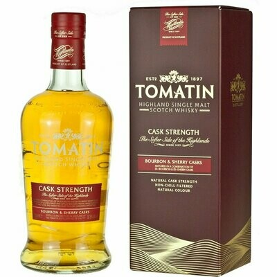 Tomatin Cask Strenght 57.5% 70CL