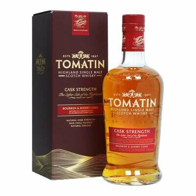 Tomatin Cask Strenght 57.5% 70CL