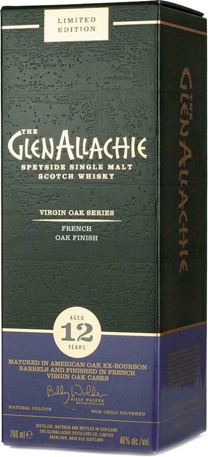 GlenAllachie 12 Years old French Virigin Oak 48% 70CL